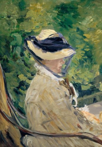 Puzzle Edouard Manet : Madame Manet à Bellevue