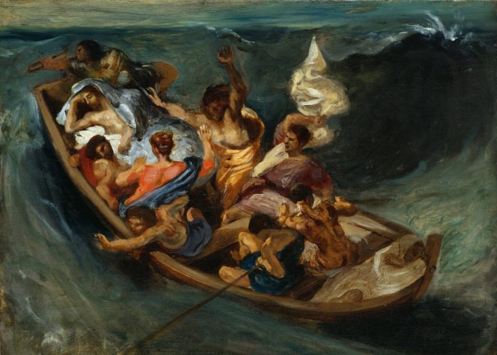 Puzzle Delacroix Eugène : Christ sur la Mer de Galilée