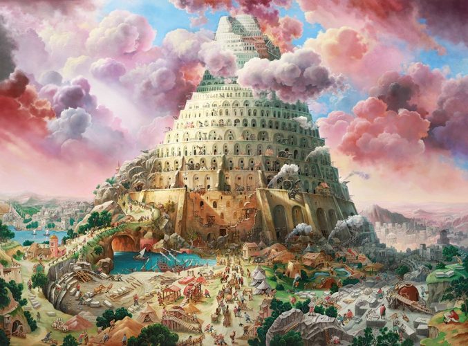 Puzzle Tower of Babel Castorland