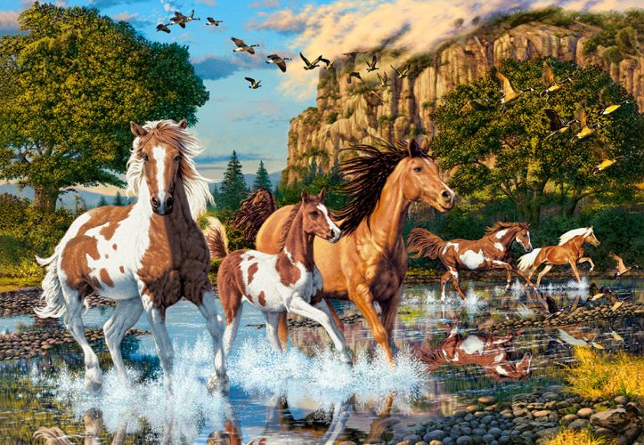 Puzzle Horse Wonderland Castorland