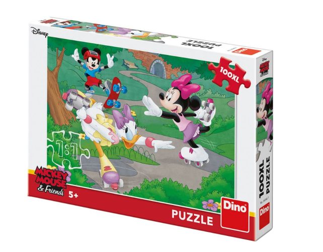 Puzzle Pièces XXL - Minnie Dino