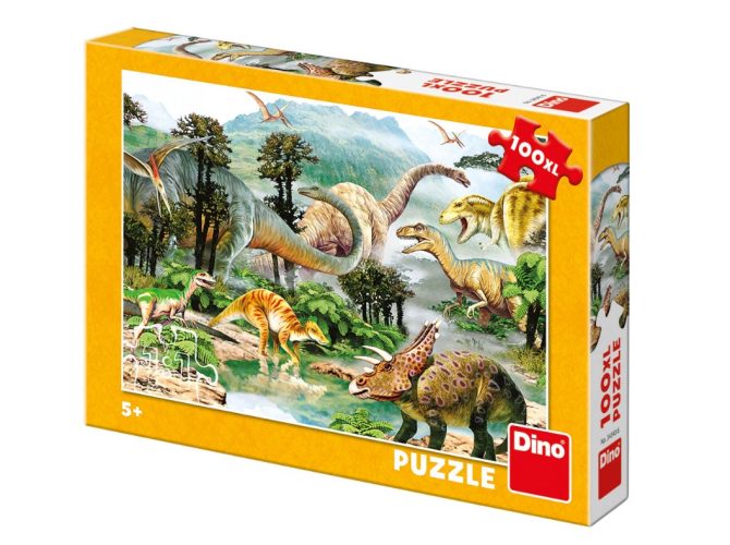 Puzzle Pièces XXL - Dinosaures