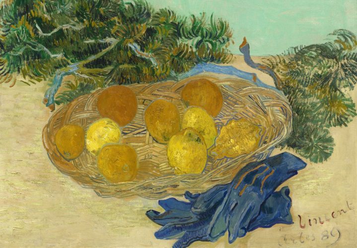 Puzzle Vincent Van Gogh - Still Life of Oranges and Lemons with Blue Gloves