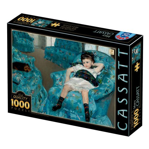 Puzzle Mary Cassatt : Little Girl in a Blue Armchair DToys