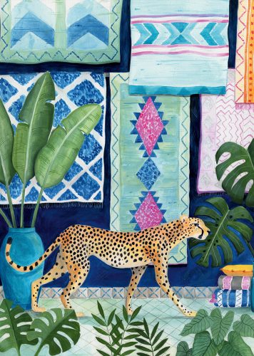Puzzle Cheetah in Morocco Pieces & Peace