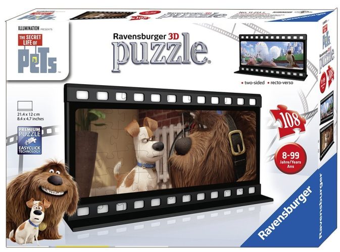 Puzzle 3D - The Secret Life of Pets Ravensburger