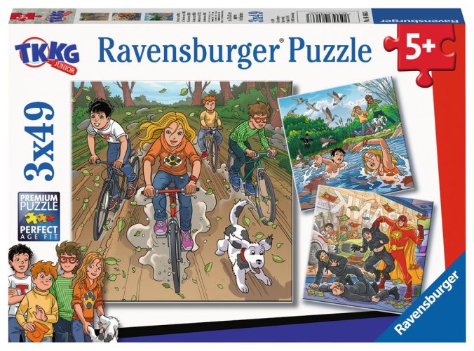 3 Puzzles - TKKG Ravensburger
