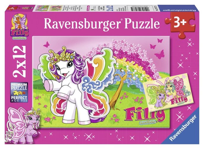 2 Puzzles - Filly Butterfly Ravensburger