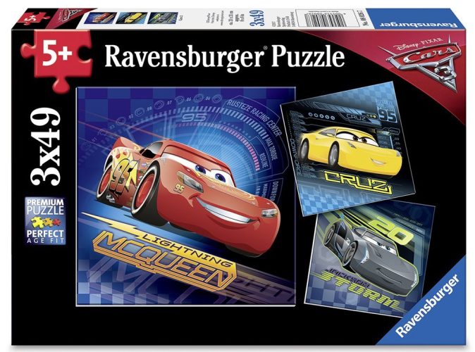 3 Puzzles - Cars 3 Ravensburger