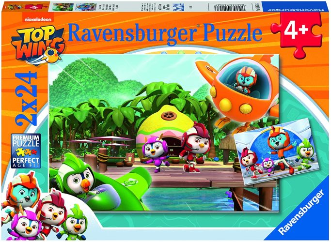 2 Puzzles - Top Wing Ravensburger
