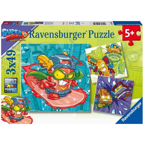 3 Puzzles - Super Zings Ravensburger