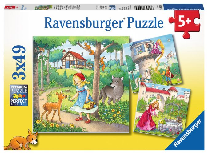 3 Puzzles - Contes et Légendes Ravensburger