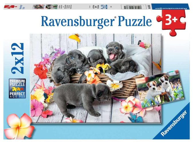 2 Puzzles - Petites boules de poils Ravensburger