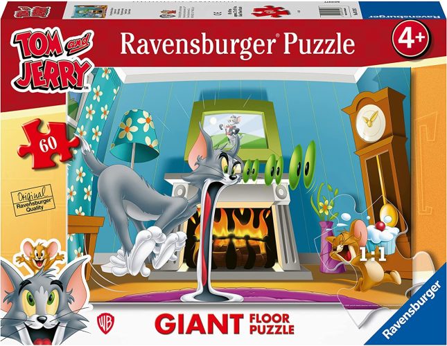 Puzzle Géant de Sol - Pièces XXL - Tom & Jerry Ravensburger