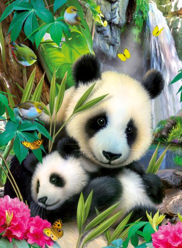 Puzzle Charmant panda Ravensburger