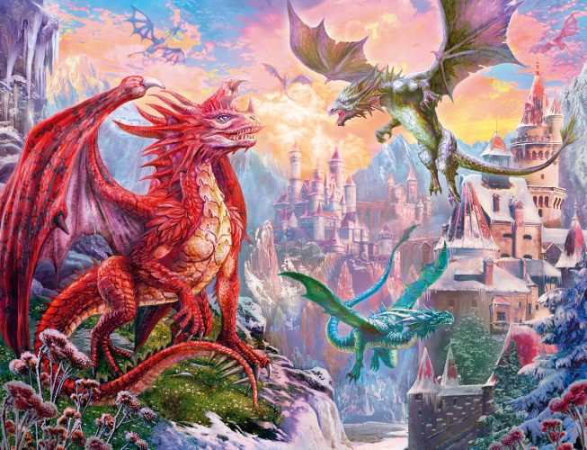 Puzzle Terre des Dragons Ravensburger
