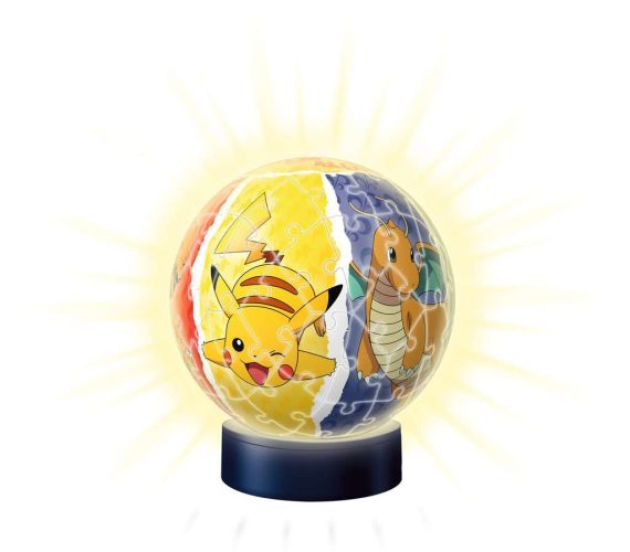 Puzzle 3D - Puzzle 3D Ball Illuminé - Pokémon Ravensburger