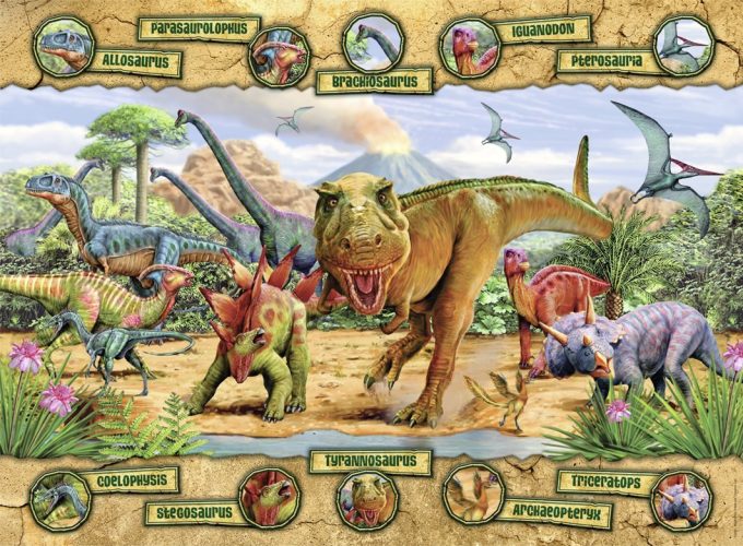 Puzzle Dinosaures Nathan