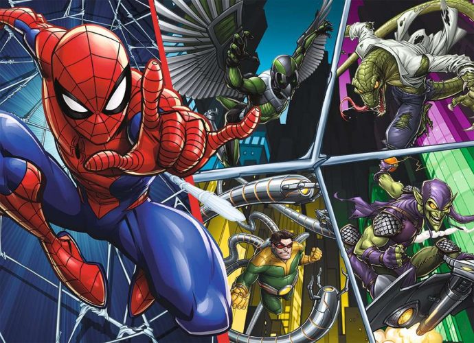 Puzzle Spider-Man Contre les Méchants Nathan