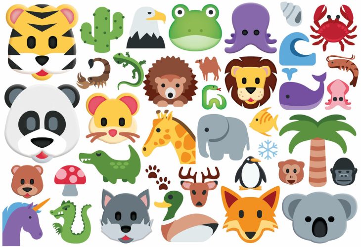 Puzzle Pièces XXL - Emoji Wildlife Animals Eurographics