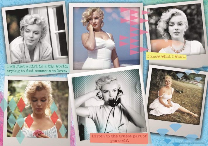Puzzle Collage - Marilyn Monroe Trefl