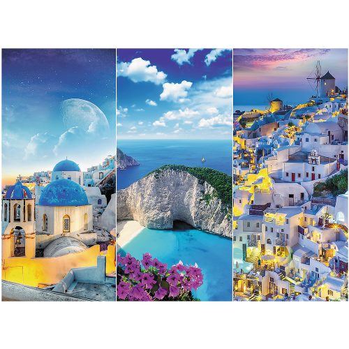 Puzzle Vacances en Grèce Trefl