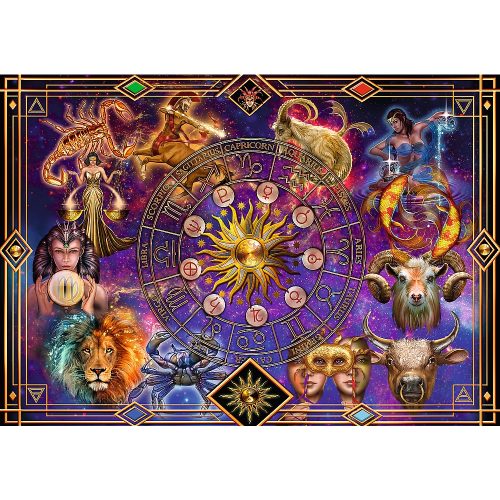 Spiral Puzzle - Zodiac signs Trefl