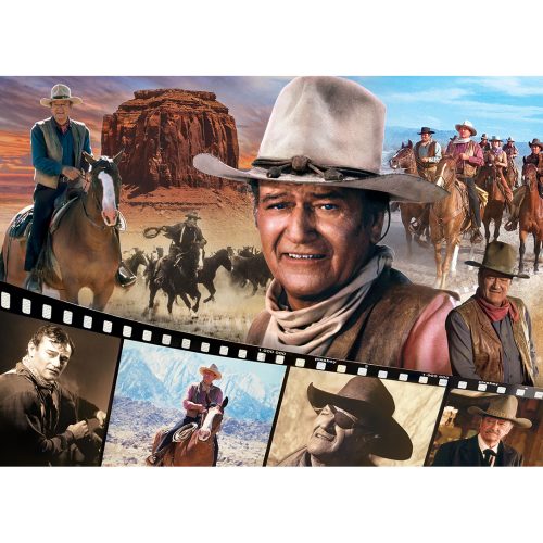 Puzzle John Wayne - The Legend of the Silver Screen Master Pieces