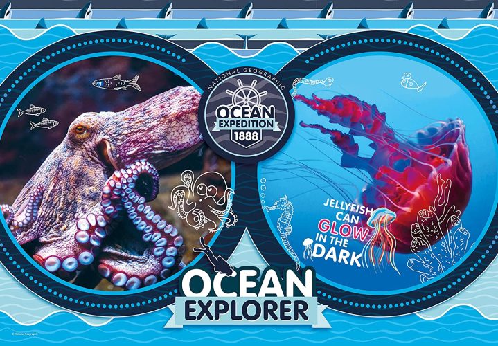 Puzzle National Geo Kids - Ocean Expedition Clementoni