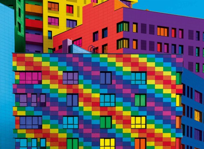 Puzzle Colorboom - Squares Clementoni