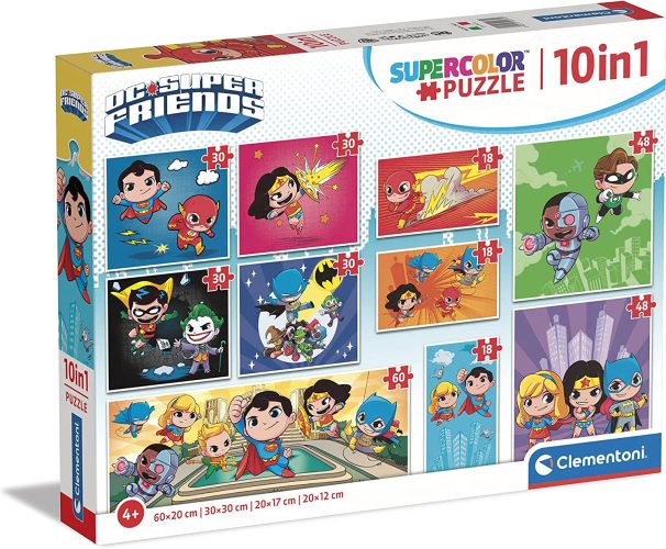 10 Puzzles - DC Super Friends Clementoni