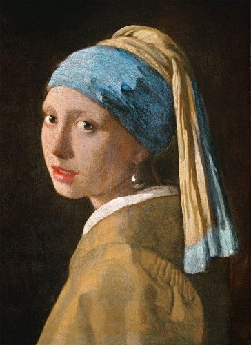 Puzzle Vermeer Johannes - La Jeune Fille à la Perle Clementoni
