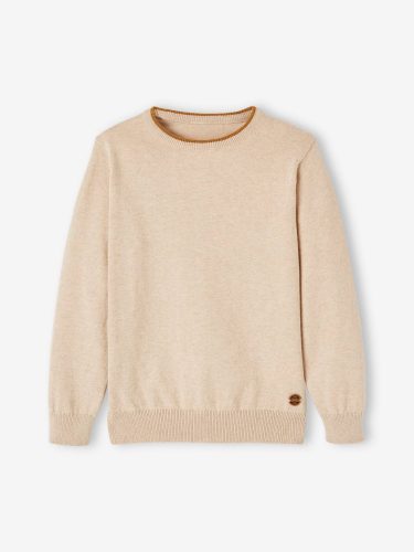 pull-couleur-col-rond-basics-garcon
