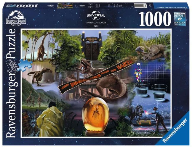 Ravensburger Puzzle 1000 p - Jurassic Park -  - Puzzle