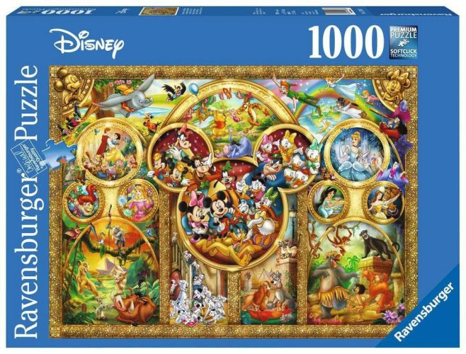 Ravensburger Disney puzzle Les plus beaux thèmes Disney (1000 pièces)