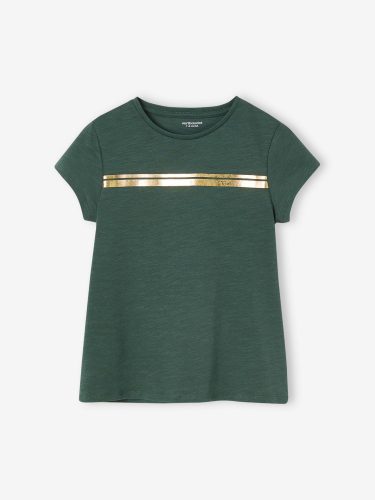 t-shirt-de-sport-basics-fille-rayures-irisees-placees