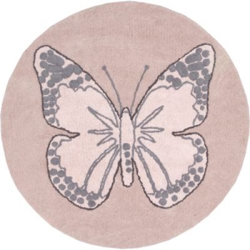 Tapis rond Papillon (160 cm)