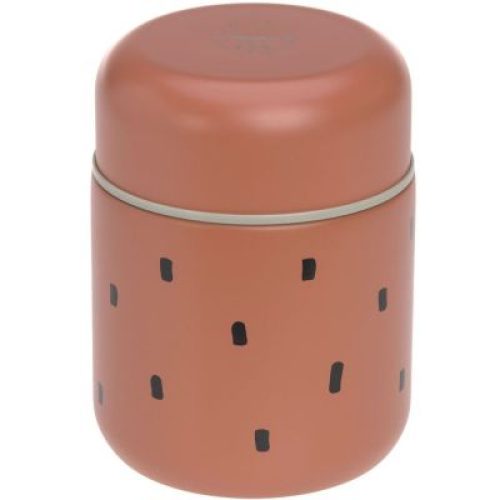 Thermos alimentaire Happy Prints caramel