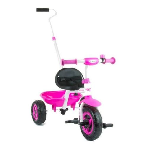 tricycle-enfant-milly-mally-turbo-driewieler-junior-roseblanc-robuste-avec-cadre-en-acier-et-barre-de-poussee